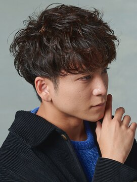 シャドウパーマ/メンズカット/スパイラルパーマ/ツイスパ