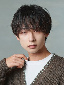 シースルーマッシュ/ツーブロック/men's/メンズ/学割