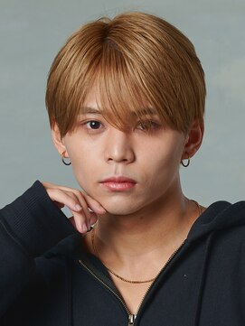 ダブルカラー/ブリーチ/ミルクティー/ヘアカラー/men's