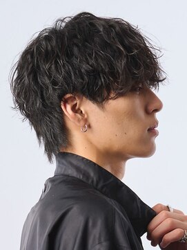 波巻きスパイラル/メンズパーマ/シャドウパーマ/サーフカール