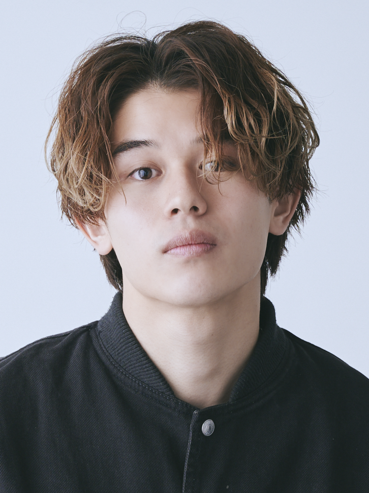 無造作センターパート